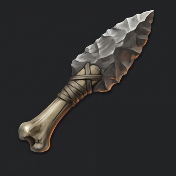 Flint knife