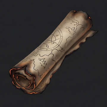 Scorched map
